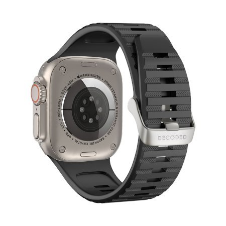 Decoded Ultra Traction - silikonowy pasek do Apple Watch 49/45/44/42 mm Gen 1-9 - SE (black) Decoded Ultra Traction - silikonowy pasek do Apple Watch 49/45/44/42 mm Gen 1-9 - SE (black)