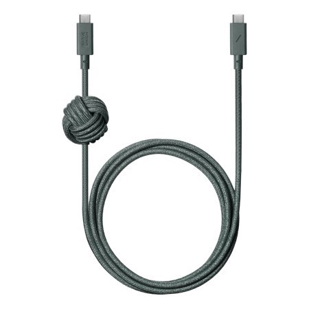 Native Union Anchor Cable 240W - kabel USB-C - USB-C, 3 m (slate green) Native Union Anchor Cable 240W - kabel USB-C - USB-C, 3 m (slate green)