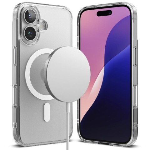 RINGKE FUSION MAGNETIC MAGSAFE IPHONE 16 MATTE CLEAR RINGKE FUSION MAGNETIC MAGSAFE IPHONE 16 MATTE CLEAR