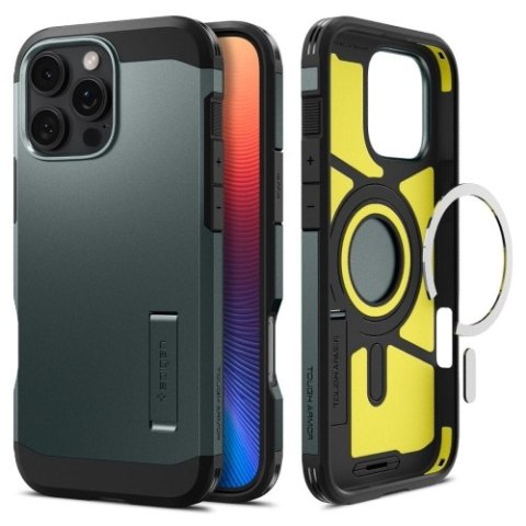 SPIGEN TOUGH ARMOR MAG MAGSAFE IPHONE 16 PRO ABYSS GREEN SPIGEN TOUGH ARMOR MAG MAGSAFE IPHONE 16 PRO ABYSS GREEN