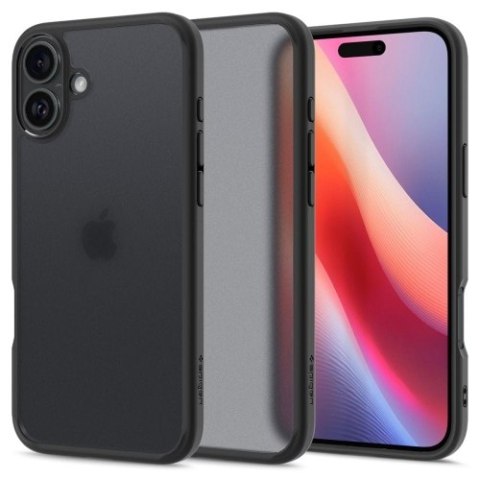 SPIGEN ULTRA HYBRID IPHONE 16 FROST BLACK SPIGEN ULTRA HYBRID IPHONE 16 FROST BLACK