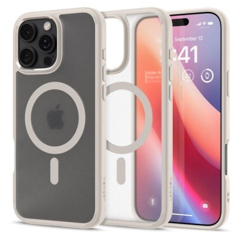 SPIGEN ULTRA HYBRID MAG MAGSAFE IPHONE 16 PRO MAX FROST NATURAL TITANIUM SPIGEN ULTRA HYBRID MAG MAGSAFE IPHONE 16 PRO MAX FROST NATURAL TITANIUM