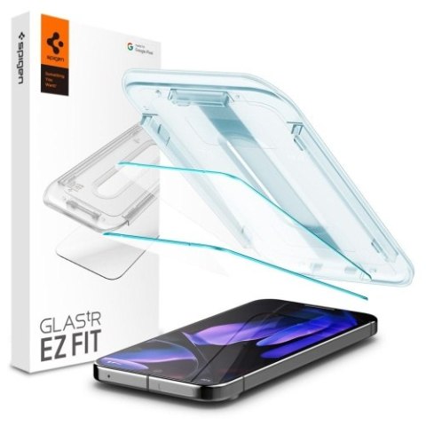 SZKŁO HARTOWANE SPIGEN GLAS.TR "EZ FIT" 2-PACK GOOGLE PIXEL 9 PRO XL CLEAR SZKŁO HARTOWANE SPIGEN GLAS.TR "EZ FIT" 2-PACK GOOGLE PIXEL 9 PRO XL CLEAR