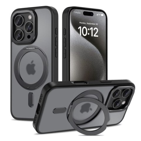 TECH-PROTECT MAGRING MAGSAFE IPHONE 16 PRO MATTE BLACK TECH-PROTECT MAGRING MAGSAFE IPHONE 16 PRO MATTE BLACK