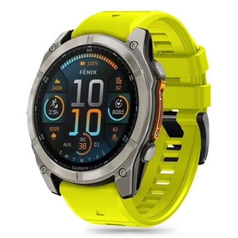 TECH-PROTECT SILICONE LINE GARMIN FENIX 5X / 5X PLUS / 6X / 6X PRO / 7X / 8 (51 MM) LIME TECH-PROTECT SILICONE LINE GARMIN FENIX 5X / 5X PLUS / 6X / 6X PRO / 7X / 8 (51 MM) LIME