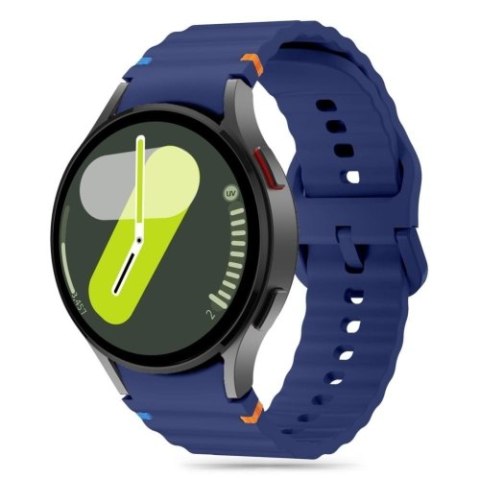 TECH-PROTECT SILICONE SPORT SAMSUNG GALAXY WATCH 4 / 5 / 5 PRO / 6 / 7 / FE NAVY BLUE TECH-PROTECT SILICONE SPORT SAMSUNG GALAXY WATCH 4 / 5 / 5 PRO / 6 / 7 / FE NAVY BLUE