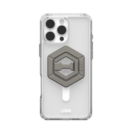UAG Plyo Magsafe Bundle - obudowa ochronna do iPhone 16 Pro Max kompatybilna z MagSafe oraz podstawka Magnetic Ring Stand (ice-w UAG Plyo Magsafe Bundle - obudowa ochronna do iPhone 16 Pro Max kompatybilna z MagSafe oraz podstawka Magnetic Ring Stand (ice-w