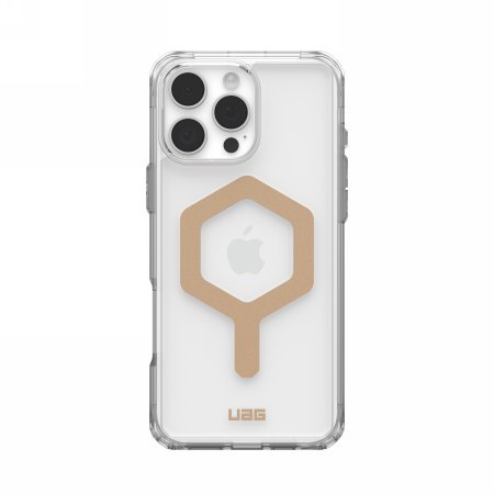 UAG Plyo Magsafe - obudowa ochronna do iPhone 16 Pro Max kompatybilna z MagSafe (ice/gold) UAG Plyo Magsafe - obudowa ochronna do iPhone 16 Pro Max kompatybilna z MagSafe (ice/gold)
