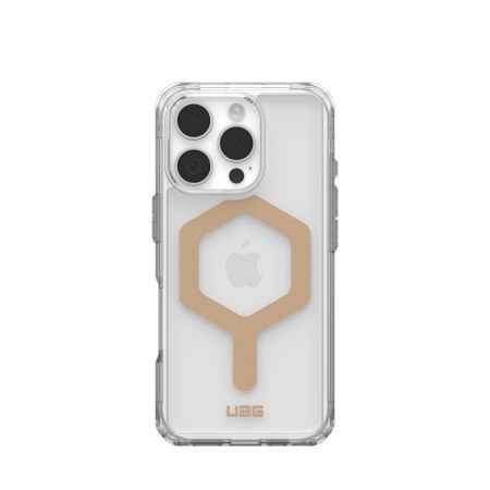 UAG Plyo Magsafe - obudowa ochronna do iPhone 16 Pro kompatybilna z MagSafe (ice/gold) UAG Plyo Magsafe - obudowa ochronna do iPhone 16 Pro kompatybilna z MagSafe (ice/gold)
