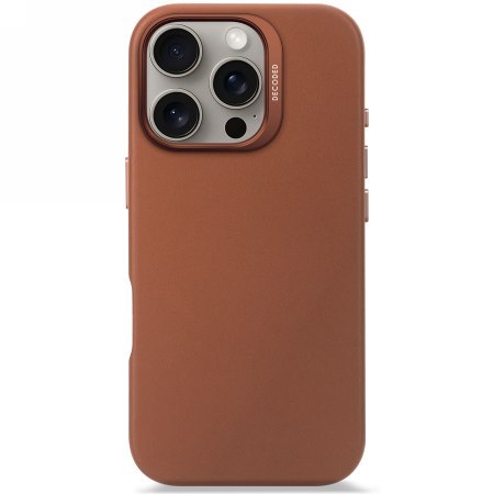 Decoded Leather Backcover - skórzana obudowa ochronna do iPhone 16 Pro kompatybilna z MagSafe (tan) Decoded Leather Backcover - skórzana obudowa ochronna do iPhone 16 Pro kompatybilna z MagSafe (tan)