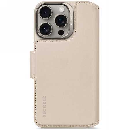 Decoded Leather Detachable Wallet - skórzana obudowa ochronna do iPhone 16 Pro kompatybilna z MagSafe (clay) Decoded Leather Detachable Wallet - skórzana obudowa ochronna do iPhone 16 Pro kompatybilna z MagSafe (clay)