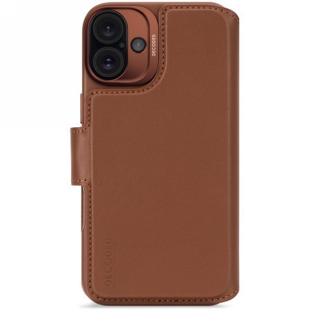Decoded Leather Detachable Wallet - skórzana obudowa ochronna do iPhone 16 kompatybilna z MagSafe (tan) Decoded Leather Detachable Wallet - skórzana obudowa ochronna do iPhone 16 kompatybilna z MagSafe (tan)