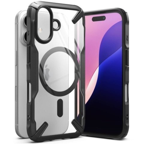 RINGKE FUSION X MAGNETIC MAGSAFE IPHONE 16 BLACK RINGKE FUSION X MAGNETIC MAGSAFE IPHONE 16 BLACK