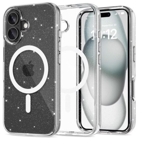 TECH-PROTECT FLEXAIR HYBRID MAGSAFE IPHONE 16 GLITTER TECH-PROTECT FLEXAIR HYBRID MAGSAFE IPHONE 16 GLITTER