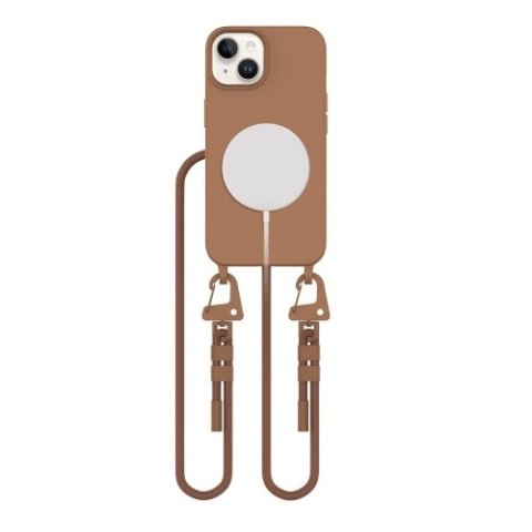 TECH-PROTECT MAGNECKLACE MAGSAFE IPHONE 13 CHOCOLATE BROWN TECH-PROTECT MAGNECKLACE MAGSAFE IPHONE 13 CHOCOLATE BROWN