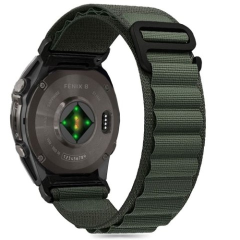 TECH-PROTECT NYLON PRO GARMIN FENIX 5 / 6 / 6 PRO / 7 / 8 (47 MM) / E OLIVE GREEN TECH-PROTECT NYLON PRO GARMIN FENIX 5 / 6 / 6 PRO / 7 / 8 (47 MM) / E OLIVE GREEN