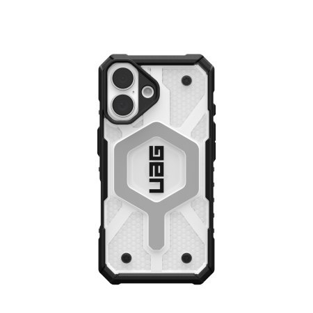 UAG Pathfinder Clear Magsafe - obudowa ochronna do iPhone 16 kompatybilna z MagSafe (ice/black) UAG Pathfinder Clear Magsafe - obudowa ochronna do iPhone 16 kompatybilna z MagSafe (ice/black)