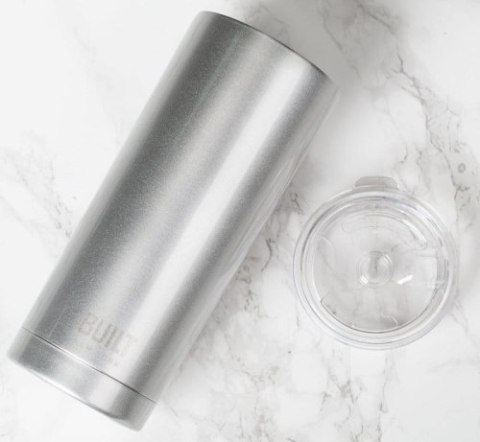 BUILT Vacuum Insulated Tumbler - Stalowy kubek termiczny z izolacją próżniową 600 ml (Silver) BUILT Vacuum Insulated Tumbler - Stalowy kubek termiczny z izolacją próżniową 600 ml (Silver)