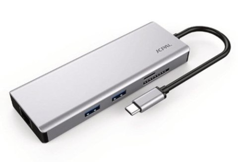JCPAL LINX USB-C 9-Port Hub 4k 60Hz JCPAL LINX USB-C 9-Port Hub 4k 60Hz