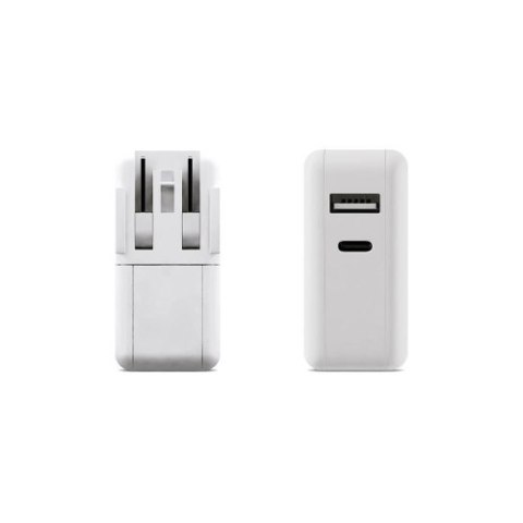 JCPal Ładowarka podróżna USB-C PD z portem USB JCPal Ładowarka podróżna USB-C PD z portem USB