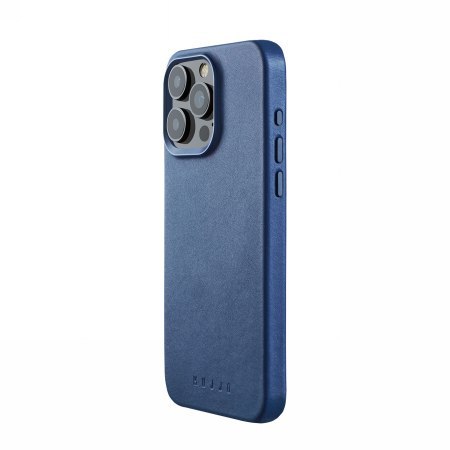 Mujjo Full Leather Case - etui skórzane do iPhone 15 Pro Max kompatybilne z MagSafe (monaco blue) Mujjo Full Leather Case - etui skórzane do iPhone 15 Pro Max kompatybilne z MagSafe (monaco blue)
