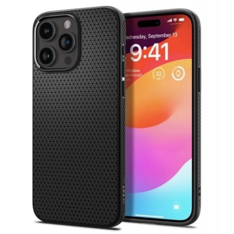 SPIGEN LIQUID AIR IPHONE 15 PRO MATTE BLACK SPIGEN LIQUID AIR IPHONE 15 PRO MATTE BLACK