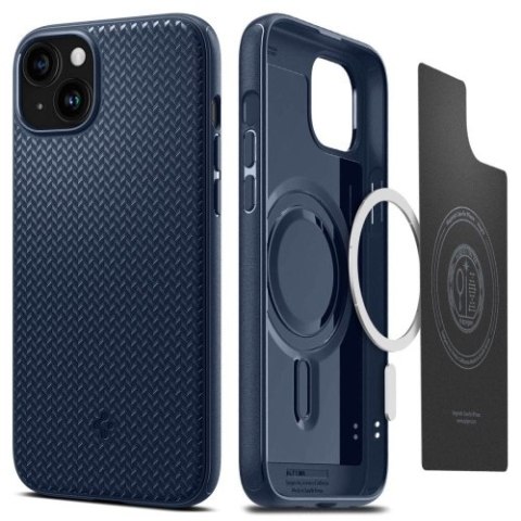SPIGEN MAG ARMOR MAGSAFE IPHONE 15 NAVY BLUE SPIGEN MAG ARMOR MAGSAFE IPHONE 15 NAVY BLUE