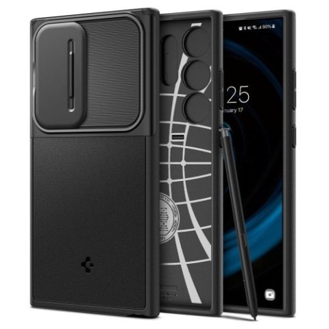 SPIGEN OPTIK ARMOR GALAXY S24 ULTRA BLACK SPIGEN OPTIK ARMOR GALAXY S24 ULTRA BLACK