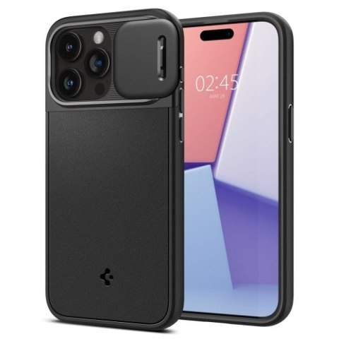 SPIGEN OPTIK ARMOR MAG MAGSAFE IPHONE 15 PRO MAX BLACK SPIGEN OPTIK ARMOR MAG MAGSAFE IPHONE 15 PRO MAX BLACK