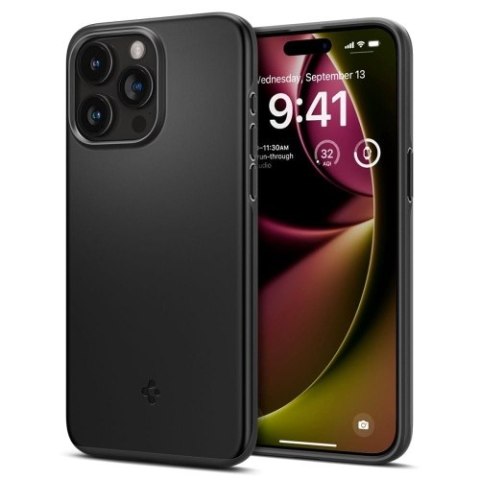 SPIGEN THIN FIT IPHONE 15 PRO MAX BLACK SPIGEN THIN FIT IPHONE 15 PRO MAX BLACK