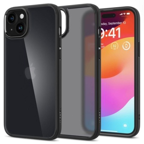 SPIGEN ULTRA HYBRID IPHONE 15 FROST BLACK SPIGEN ULTRA HYBRID IPHONE 15 FROST BLACK