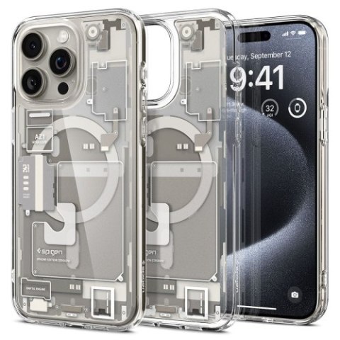 SPIGEN ULTRA HYBRID MAG MAGSAFE IPHONE 15 PRO ZERO ONE NATURAL TITANIUM SPIGEN ULTRA HYBRID MAG MAGSAFE IPHONE 15 PRO ZERO ONE NATURAL TITANIUM
