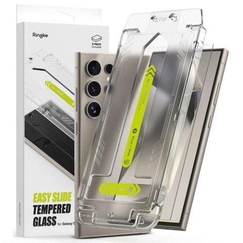 SZKŁO HARTOWANE RINGKE EASY SLIDE 2-PACK GALAXY S24 ULTRA CLEAR SZKŁO HARTOWANE RINGKE EASY SLIDE 2-PACK GALAXY S24 ULTRA CLEAR