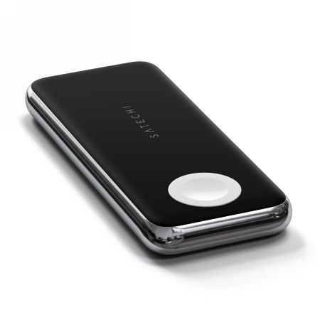 Satechi Quatro Wireless Powerbank QI- bezprzewowody powerbank 10k mAh (apple watch, USBA-C PD, USB-A) (black) Satechi Quatro Wireless Powerbank QI- bezprzewowody powerbank 10k mAh (apple watch, USBA-C PD, USB-A) (black)