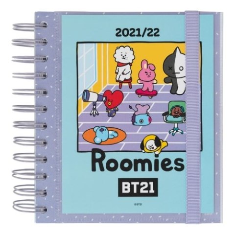 BT21 - Kalendarz / Planner szkolny 2021/2022 (niebieski) BT21 - Kalendarz / Planner szkolny 2021/2022 (niebieski)