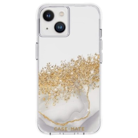 Case-Mate Karat - Etui iPhone 14 / iPhone 13 zdobione złotem (Marble) Case-Mate Karat - Etui iPhone 14 / iPhone 13 zdobione złotem (Marble)