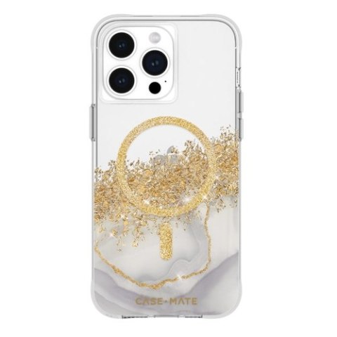 Case-Mate Karat MagSafe - Etui iPhone 15 Pro Max zdobione złotem (Marble) Case-Mate Karat MagSafe - Etui iPhone 15 Pro Max zdobione złotem (Marble)