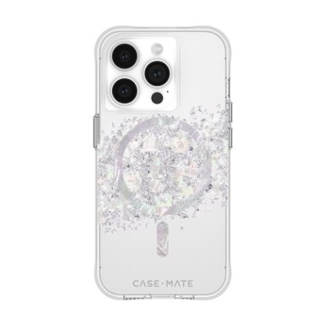 Case-Mate Karat MagSafe - Etui iPhone 15 Pro zdobione masą perłową (A Touch of Pearl) Case-Mate Karat MagSafe - Etui iPhone 15 Pro zdobione masą perłową (A Touch of Pearl)