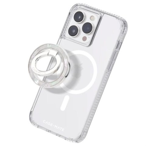 Case-Mate Magnetic Ring Stand - Uchwyt MagSafe na palec z funkcją podstawki (Mother of Pearl) Case-Mate Magnetic Ring Stand - Uchwyt MagSafe na palec z funkcją podstawki (Mother of Pearl)
