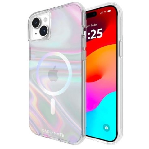 Case-Mate Soap Bubble MagSafe - Etui iPhone 15 Plus (Iridescent) Case-Mate Soap Bubble MagSafe - Etui iPhone 15 Plus (Iridescent)
