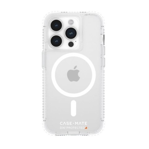 Case-Mate Ultra Tough Plus D3O MagSafe - Etui iPhone 15 Pro (Clear) Case-Mate Ultra Tough Plus D3O MagSafe - Etui iPhone 15 Pro (Clear)