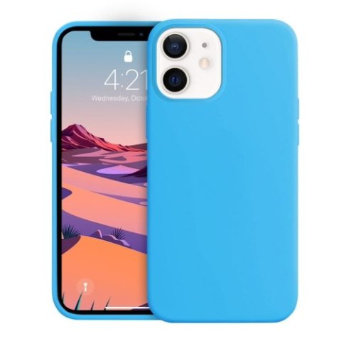 Crong Color Cover - Etui iPhone 12 Mini (niebieski) LIMITED EDITION Crong Color Cover - Etui iPhone 12 Mini (niebieski) LIMITED EDITION