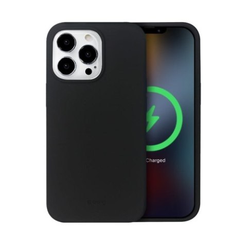 Crong Color Cover Magnetic - Etui iPhone 13 Pro Max MagSafe (czarny) Crong Color Cover Magnetic - Etui iPhone 13 Pro Max MagSafe (czarny)