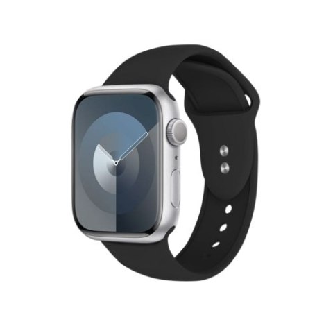 Crong Liquid - Pasek do Apple Watch 38/40/41 mm (czarny) Crong Liquid - Pasek do Apple Watch 38/40/41 mm (czarny)