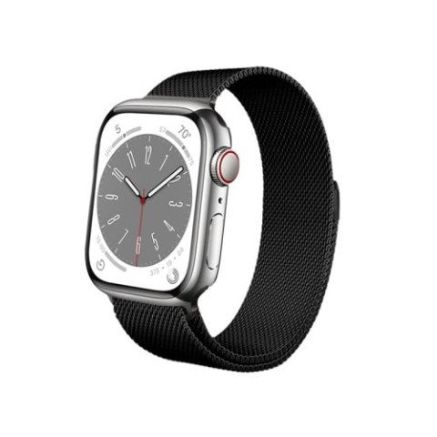 Crong Milano Steel - Pasek ze stali nierdzewnej do Apple Watch 38/40/41 mm (czarny) Crong Milano Steel - Pasek ze stali nierdzewnej do Apple Watch 38/40/41 mm (czarny)