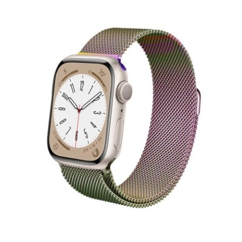 Crong Milano Steel - Pasek ze stali nierdzewnej do Apple Watch 38/40/41 mm (opalizujący) Crong Milano Steel - Pasek ze stali nierdzewnej do Apple Watch 38/40/41 mm (opalizujący)