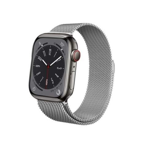 Crong Milano Steel - Pasek ze stali nierdzewnej do Apple Watch 38/40/41 mm (srebrny) Crong Milano Steel - Pasek ze stali nierdzewnej do Apple Watch 38/40/41 mm (srebrny)