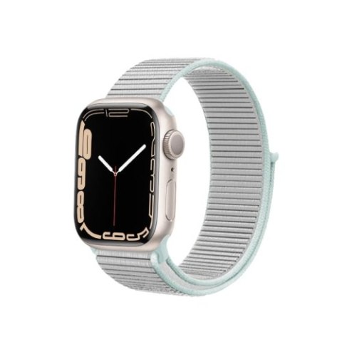 Crong Nylon - Pasek sportowy do Apple Watch 38/40/41 mm (Pastel Grey) Crong Nylon - Pasek sportowy do Apple Watch 38/40/41 mm (Pastel Grey)