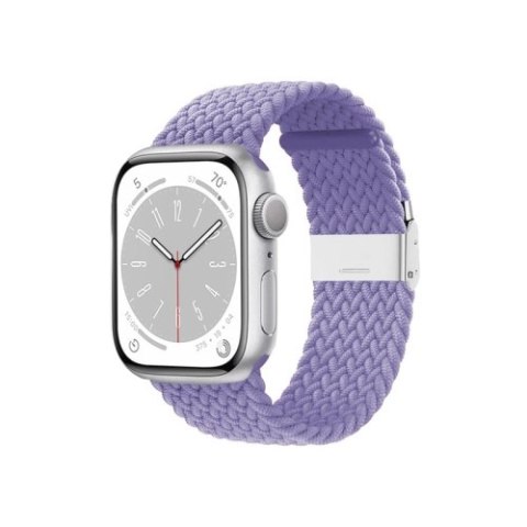 Crong Wave Band - Pleciony pasek do Apple Watch 38/40/41 mm (fioletowy) Crong Wave Band - Pleciony pasek do Apple Watch 38/40/41 mm (fioletowy)