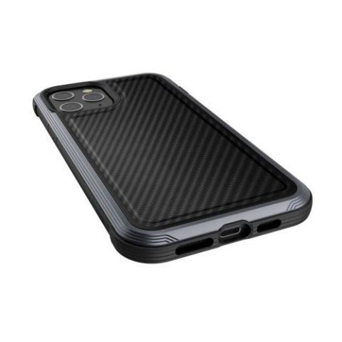 X-Doria Raptic Lux - Etui aluminiowe iPhone 12 Pro Max (Drop test 3m) (Black Carbon Fiber) X-Doria Raptic Lux - Etui aluminiowe iPhone 12 Pro Max (Drop test 3m) (Black Carbon Fiber)